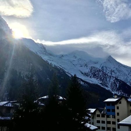 Charmant Appartement, Centre Ville, Vue Mont-Blanc 霞慕尼 外观 照片